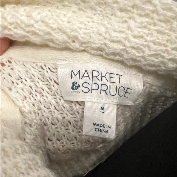 Market & Spruce Off-White Cardigan NWOT Stitch Fix - Picture 2 of 6